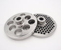 Piastre per tritacarne inox TC22 TC32 con fori di varie misure
