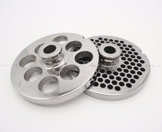 Piastre per tritacarne inox TC22 TC32 con fori di varie misure
