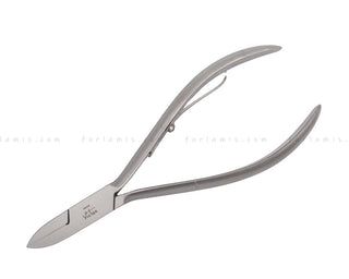 Tronchesino inox per unghie incarnite con lama dritta