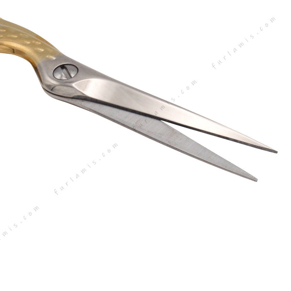 3 CLAVELES 61 Forbici Da Ricamo E Cucito - Modello Cicogna, Inossidabili, Punte Dritte E Affilate, 10,16 Cm, Fatte In Spagna