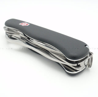 Coltello multiuso Victorinox 12 usi colore nero. 110 mm